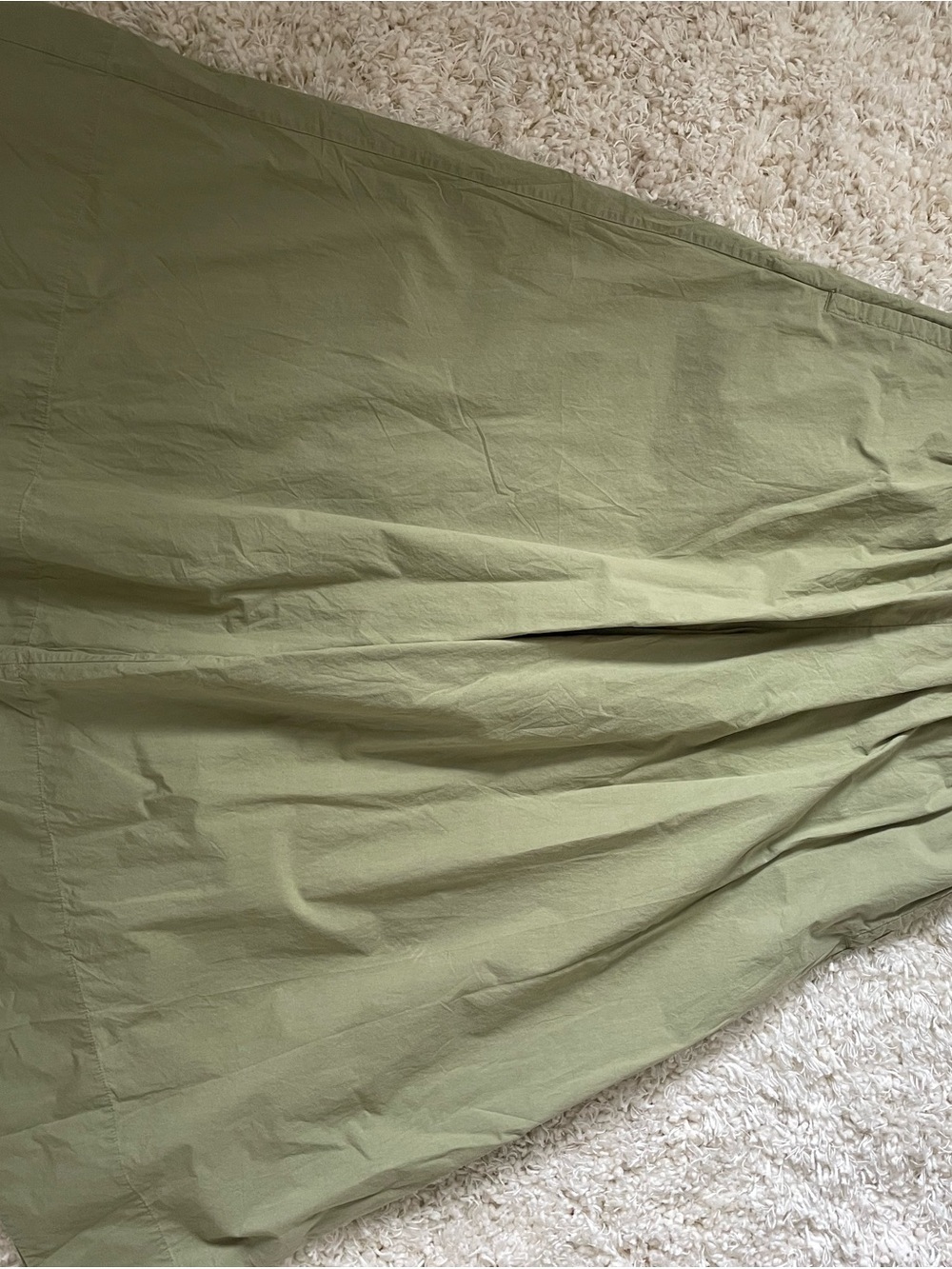 COS Sage Green Wide Leg Culotte Pants / Maxi Skirt Effect – EU 34 - Picture 3 of 6